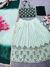 OC 131-135 Girls Wedding Wear Lehenga Choli With Dupatta Kids Wholesale Market In Surat